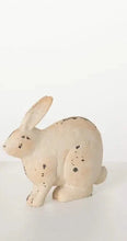 Load image into Gallery viewer, Small Rustic Bunny Figurine