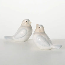 Load image into Gallery viewer, Blue &amp; Gray Ceramic Bird