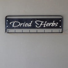 Load image into Gallery viewer, "Dried Herbs" Metal Hanging Rack
