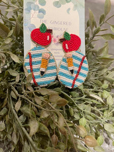 Teacher Beaded Earrings