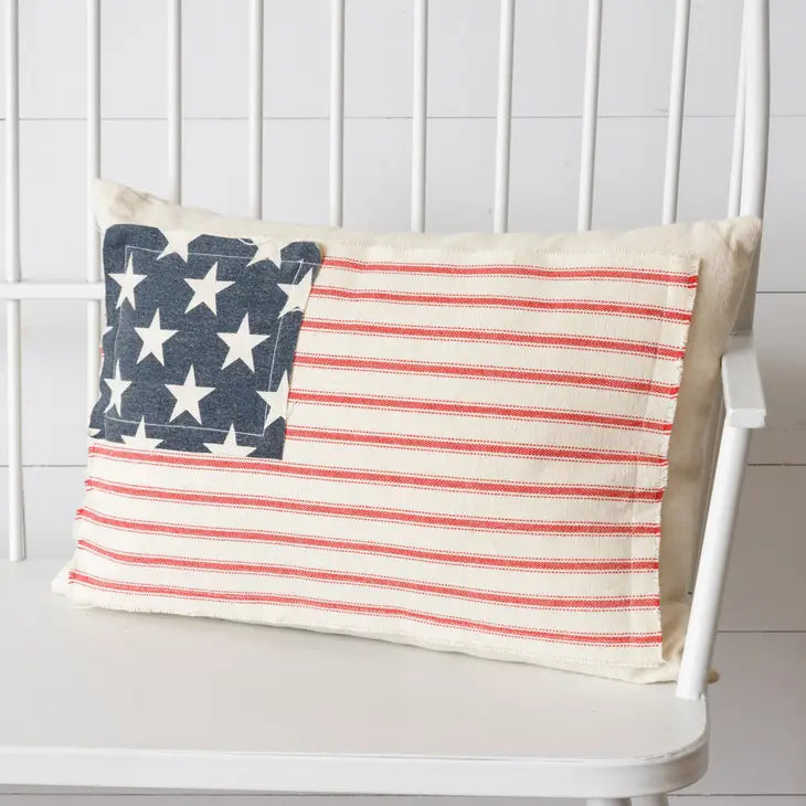 American Flag Pillow
