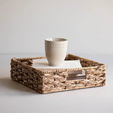 Load image into Gallery viewer, Hansel Natural Woven Tray Small
