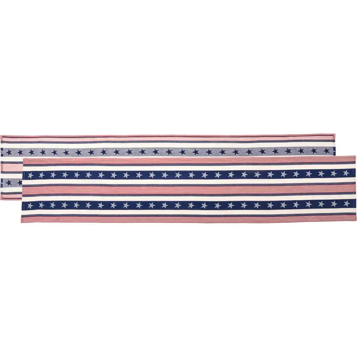 Stars & Stripes Table Runner