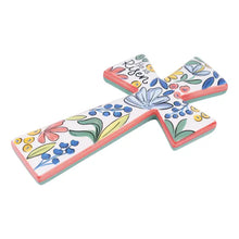 Load image into Gallery viewer, Flower Garden He Is Risen Easter Cross
