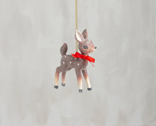 Vintage Deer Ornament
