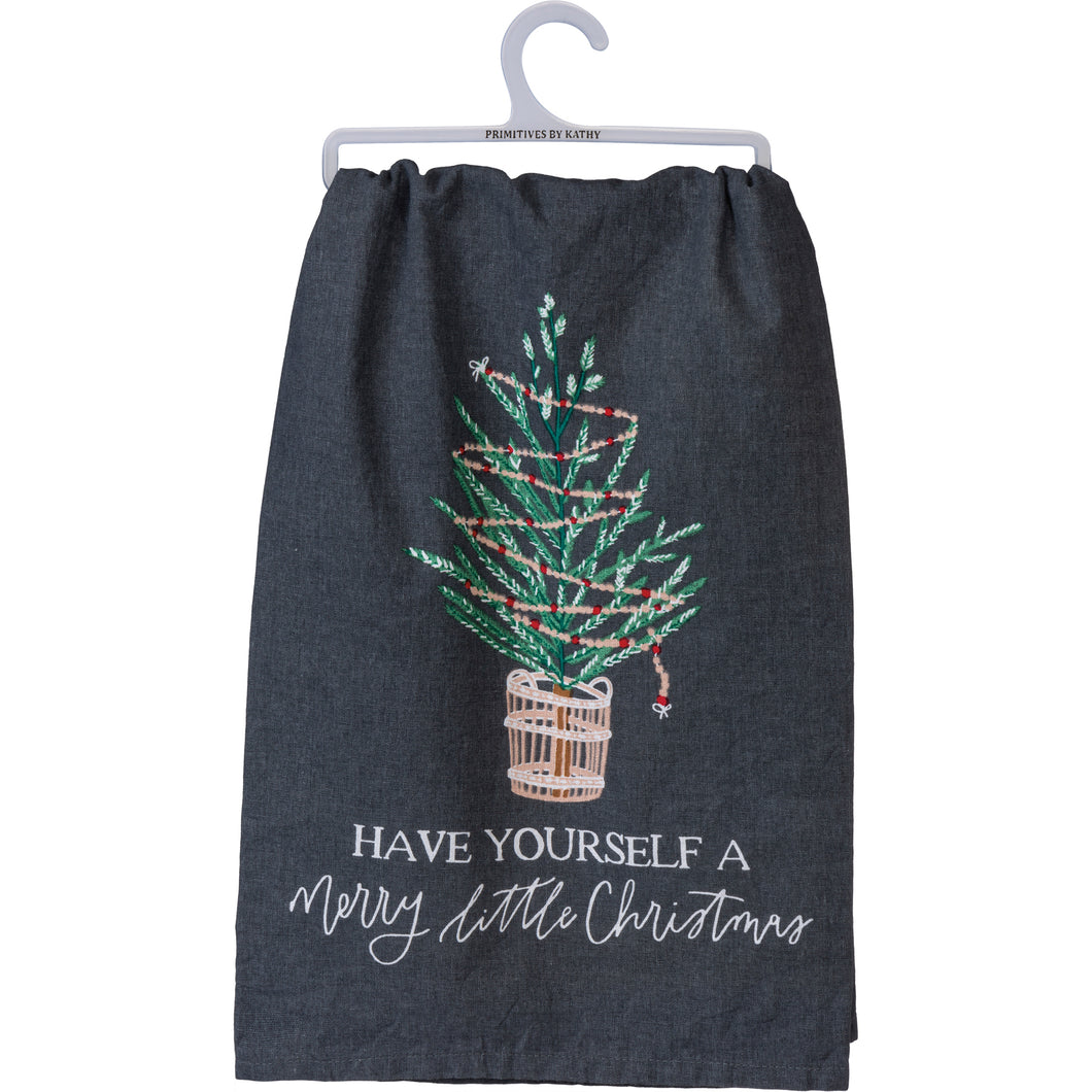Have Yourself A Merry Little Christmas Kitchen Towel
