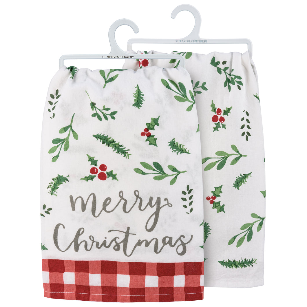 Merry Christmas Kitchen Towel