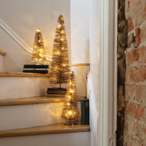 Lighted Rattan Tree