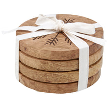 Load image into Gallery viewer, Snowflake Coaster Set