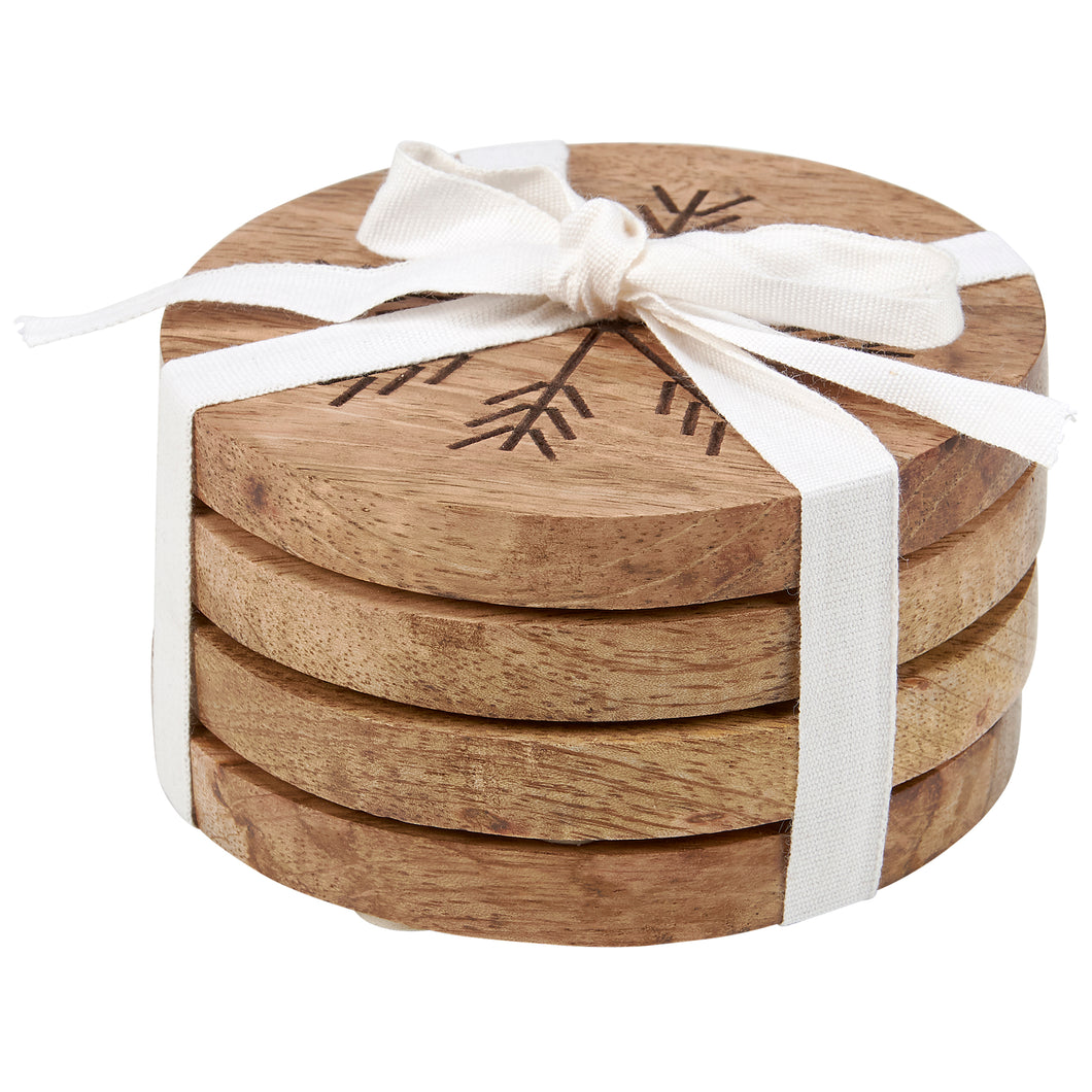 Snowflake Coaster Set