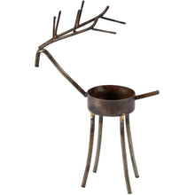 Load image into Gallery viewer, Iron Deer Tea Light Holder