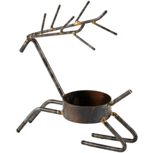 Load image into Gallery viewer, Iron Deer Tea Light Holder