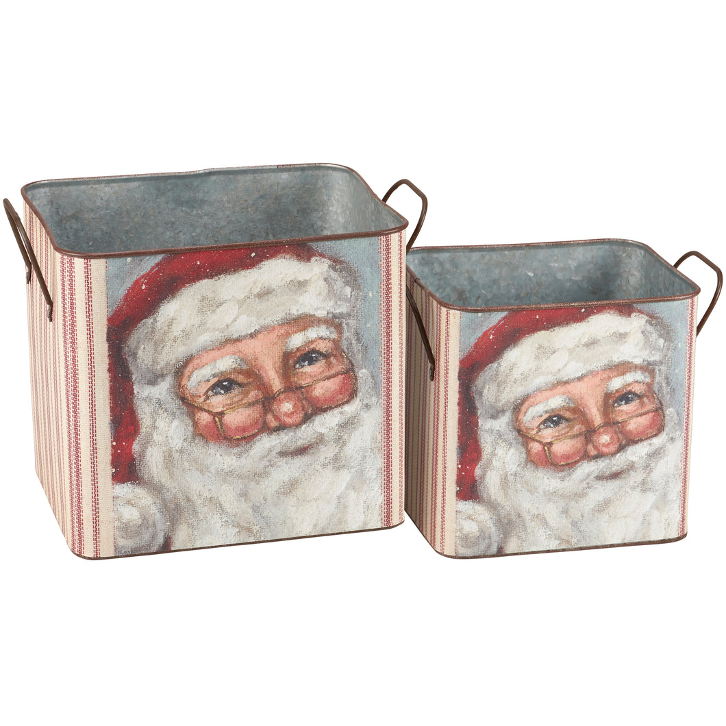 Merry Santa Bin