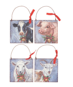 Festive Farm Ornament