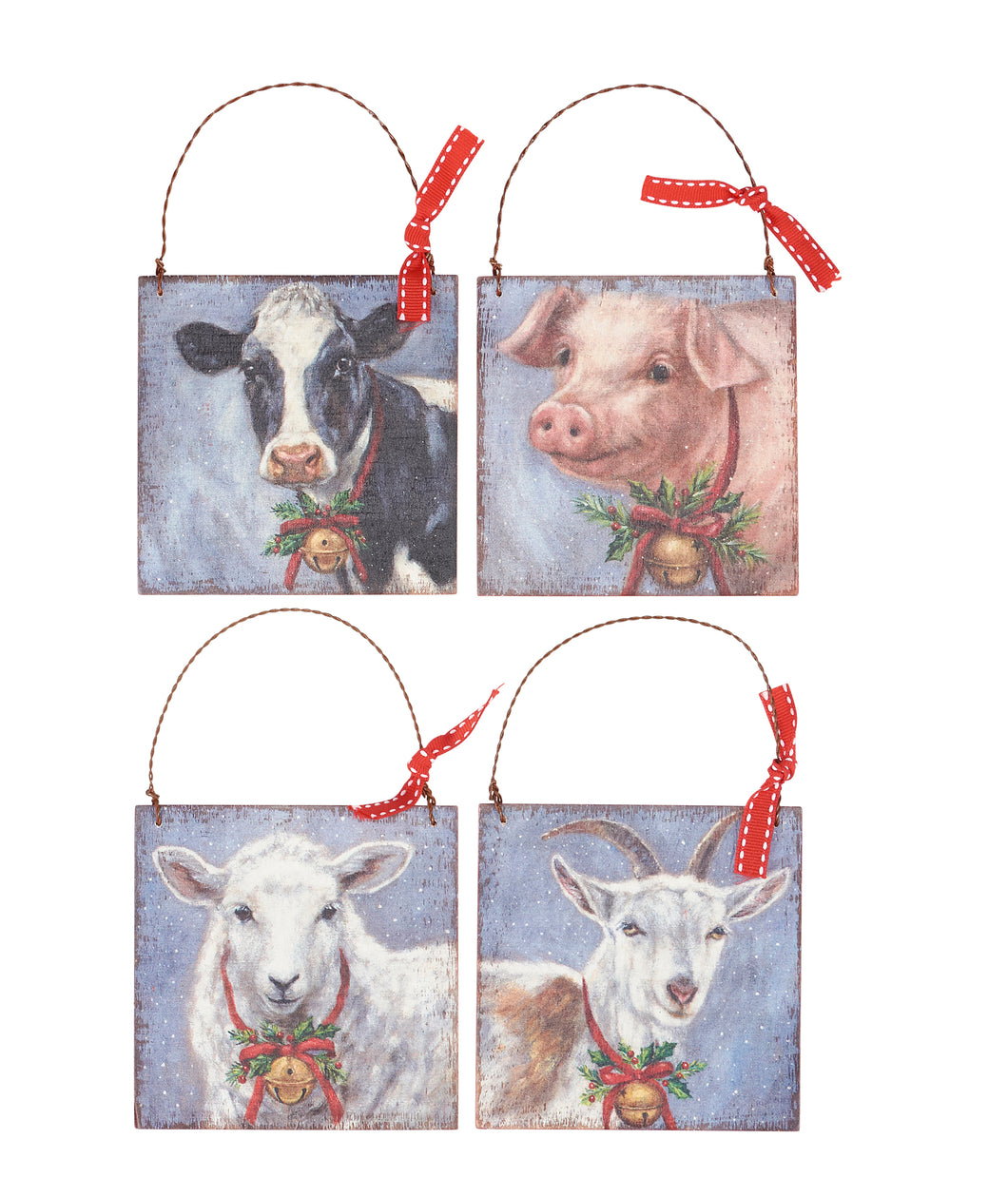 Festive Farm Ornament