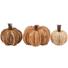 Load image into Gallery viewer, Woven Rattan Pumpkins