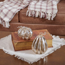 Load image into Gallery viewer, Mercury Glass Pumpkin