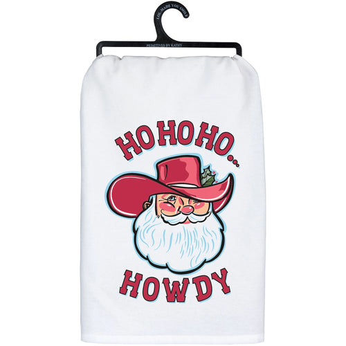Ho Ho Ho Howdy Tea Towel