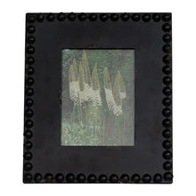 Load image into Gallery viewer, Black Beaded 5x7 Metal Picture Frame