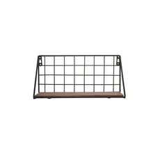 Load image into Gallery viewer, Metal Grid Wall Shelf Small