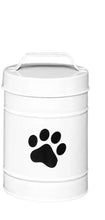 Load image into Gallery viewer, Pawprint Metal Treat Canister
