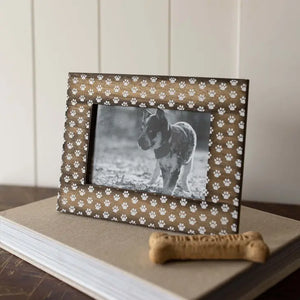 Pawprints Photo Frame 4x6
