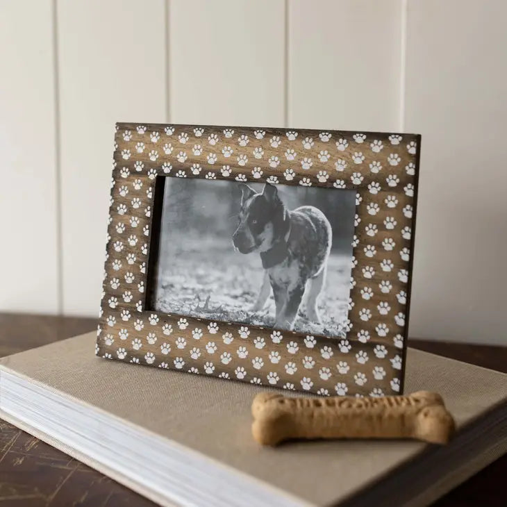 Pawprints Photo Frame 4x6