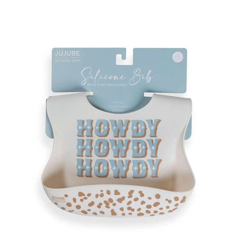 Silicone Bib Howdy Partner