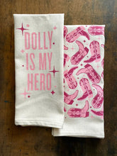 Load image into Gallery viewer, Dolly Is My Hero Kitchen Towel