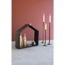 Load image into Gallery viewer, Metal Nativity and Barn