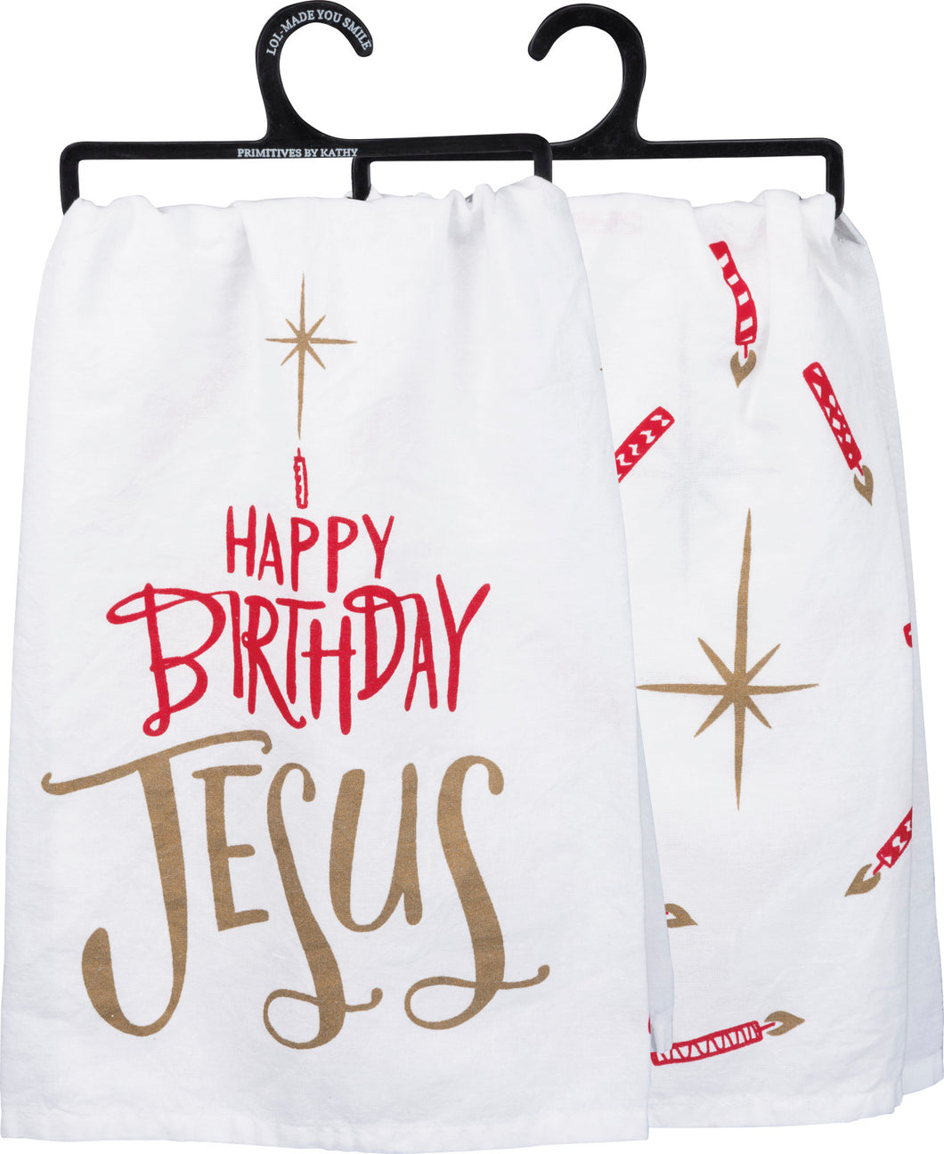 Happy Birthday Jesus Tea Towel