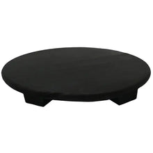 Load image into Gallery viewer, Black Wood Pedestal Stand