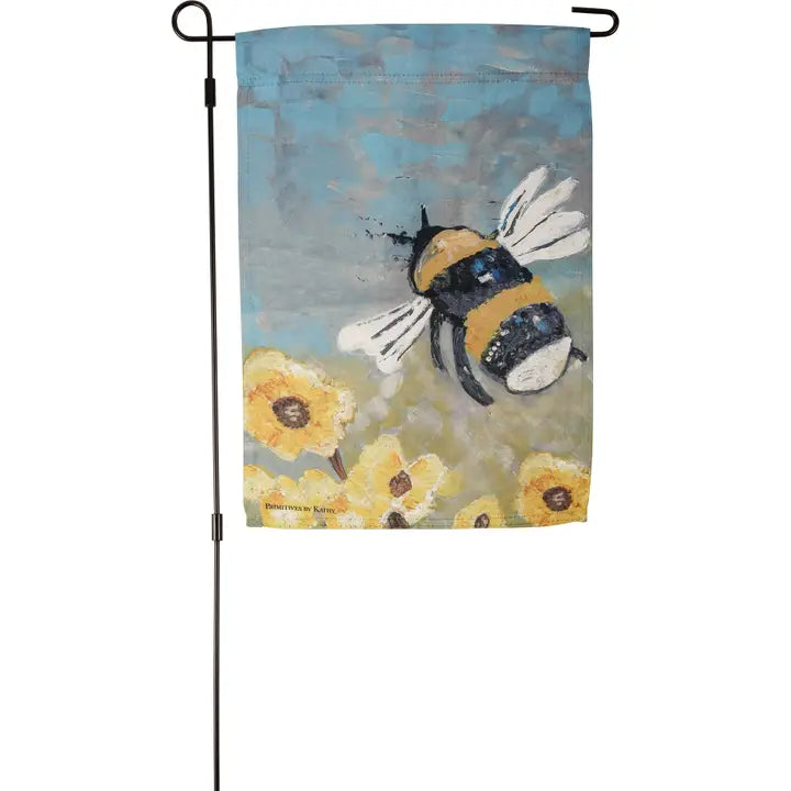 Bumblebee Garden Flag