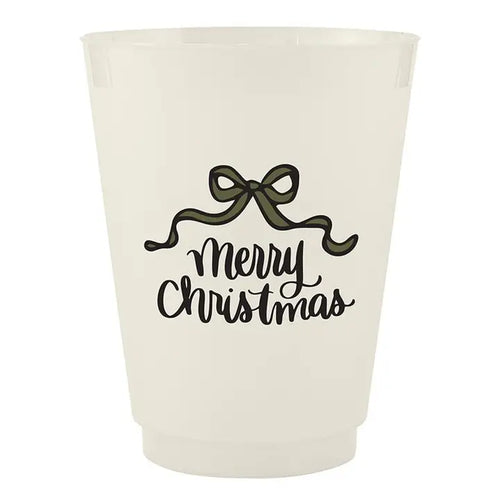 Frost Cups - Merry Christmas