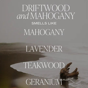 Driftwood & Mahogany 11 oz Soy Candle