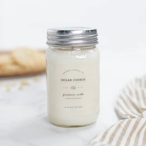 Sugar Cookie Mason Jar Candle