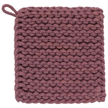 Load image into Gallery viewer, Knit Potholder/Trivet