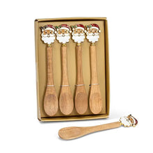 Load image into Gallery viewer, Set of 4 Holiday Spoons