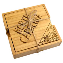 Load image into Gallery viewer, North Carolina Puzzle Coaster Set