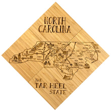 Load image into Gallery viewer, North Carolina Puzzle Coaster Set