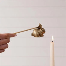 Load image into Gallery viewer, Gold Rabbit Candle Snuffer