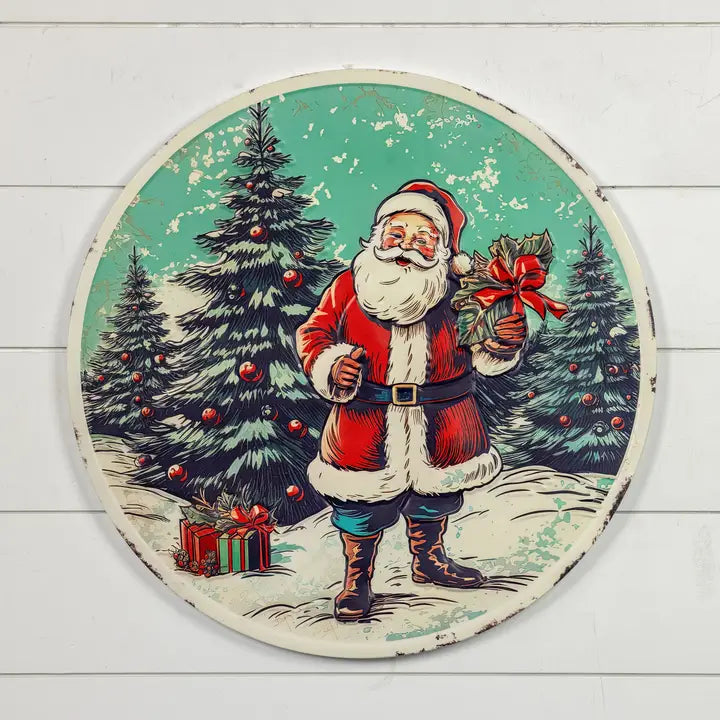 Santa's Tree Farm Sign