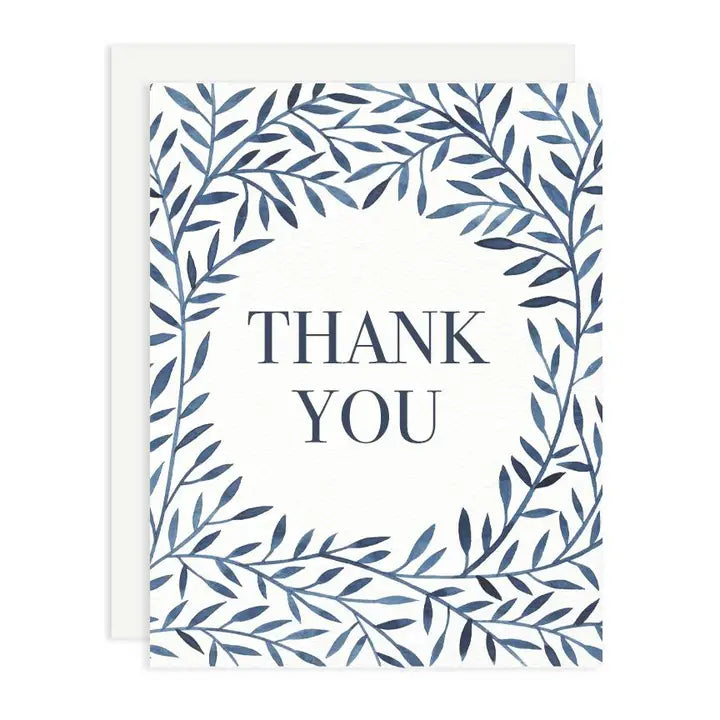 Thank You Leaves Card