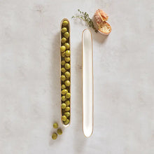 Load image into Gallery viewer, Ceramic Olive Boat