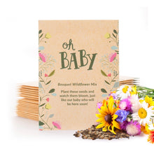 Load image into Gallery viewer, Oh Baby! Wildflower Bouquet Seed Packet