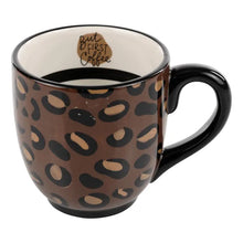 Load image into Gallery viewer, But First Coffee Cheetah Mug