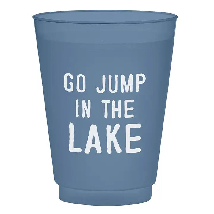 Go Jump In The Lake Frost Cups