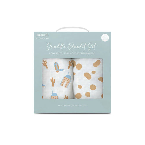 Swaddle Blanket Set Howdy Partner