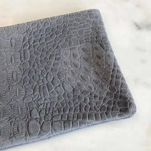 Load image into Gallery viewer, Bristol Embossed Leather Wristlet