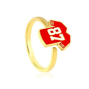 Chiefs/T. Swift Adjustable Ring